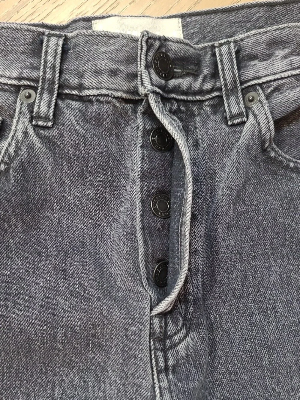 Everlane Jeans Women's sz 26R 90's Cheeky Jean High Rise Black Denim Jeans